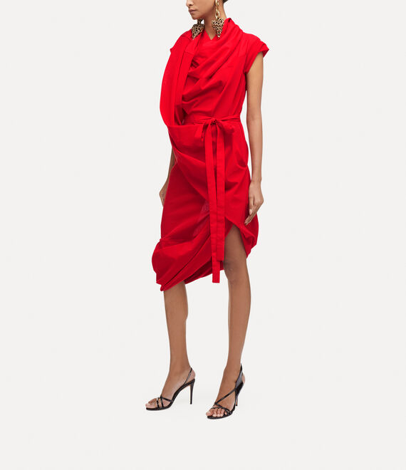 Vivienne Westwood Thierry dress in chilli red